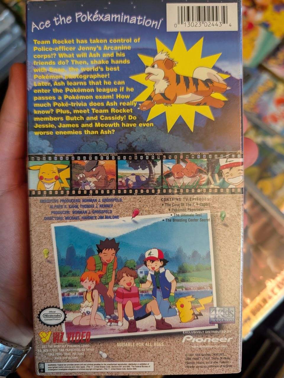 VHS Pokemon Pioneer Picture Perfect Sealed