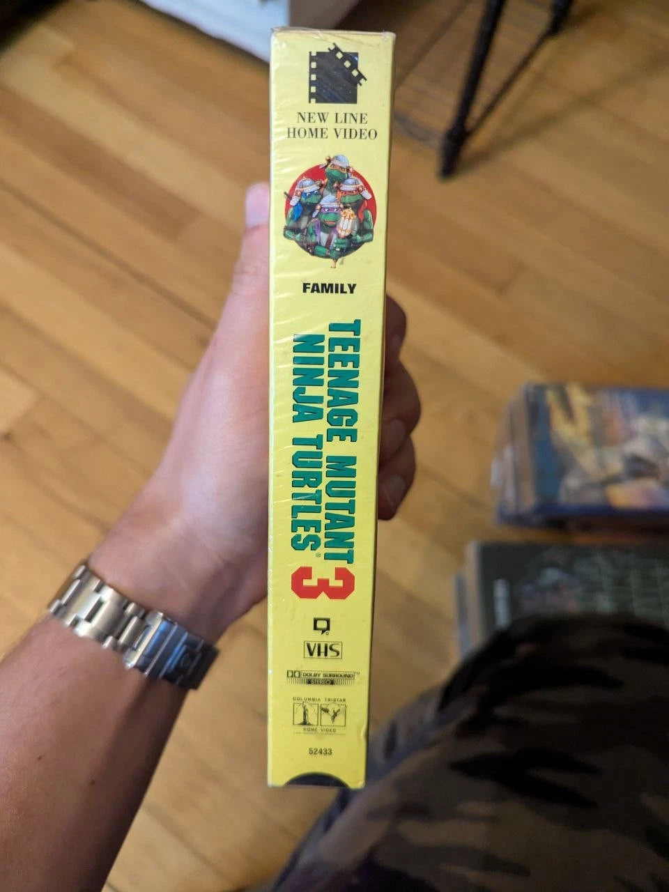 TMNT 3 Ninja Turtles III SEALED VHS Tape Signed Autographed Mint Condition