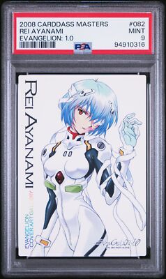 POP 1 None Higher PSA 9 2008 82 Rei Carddass Masters Evangelion: 1.0