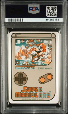 POP 2 PSA 10 1990 Carddass Super Mario Land 7 Daisy