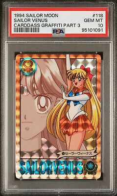 PSA 10 - 1994 Sailor Moon Carddass Graffiti Part 3 118 Sailor Venus