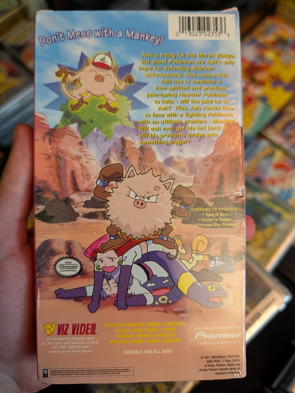 VHS Pokemon Pioneer Primape Problems Sealed