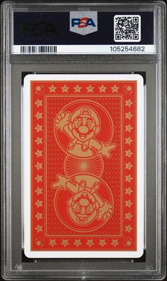 PSA 10 2010 Nintendo Mario Playing Cards Mario King Of Spades Pop 2