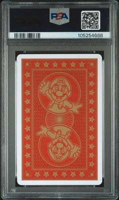 PSA 10 2010 Nintendo Mario Playing Cards Donkey Kong Of Hearts Ace Pop 2