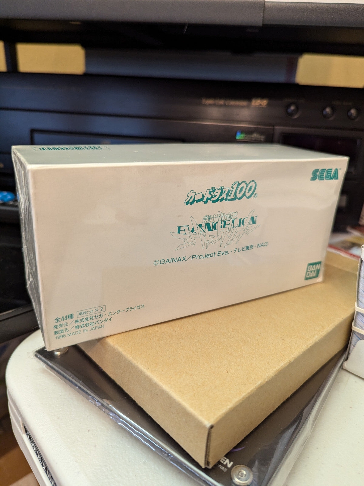 Neon Genesis Evangelion Carddass 1996 Part 1 DOUBLE Sealed Box Bandai Cards