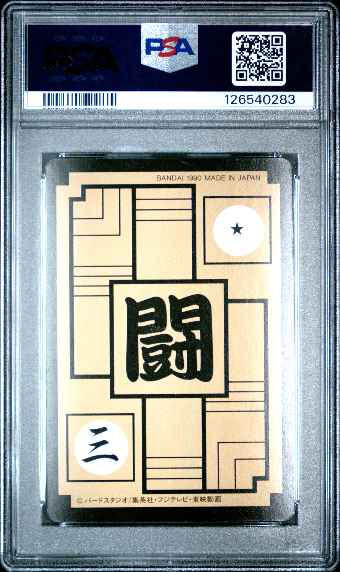 PSA 6 Bulma #251 Anime 1990 Dragon Ball Z Part 6 Carddass C83