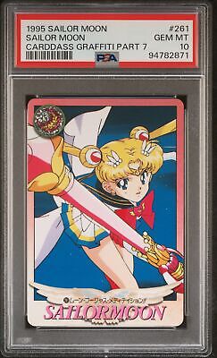 PSA 10 1995 Sailor Moon Carddass Graffiti Part 7 261 Sailor Moon