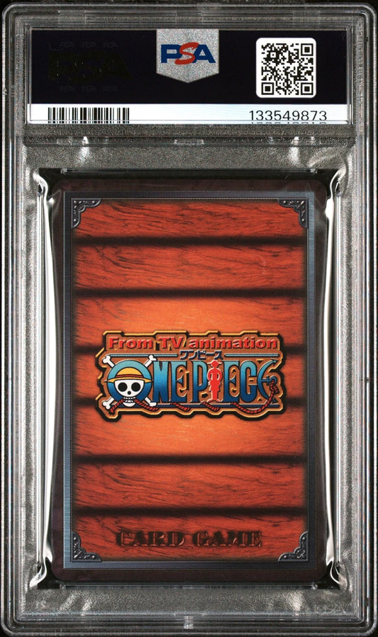 PSA 9 Doublefinger Holo #C06 Pop 5 One Piece 2002 Assault on Boroque Works C73