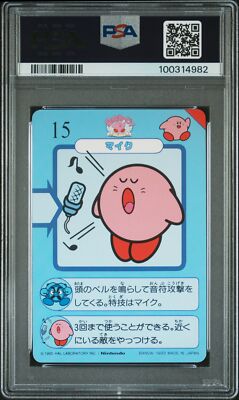 PSA 9 1993 Carddass Kirby'S Dream Land 34 Mr. Tick-Tock | Pop 1