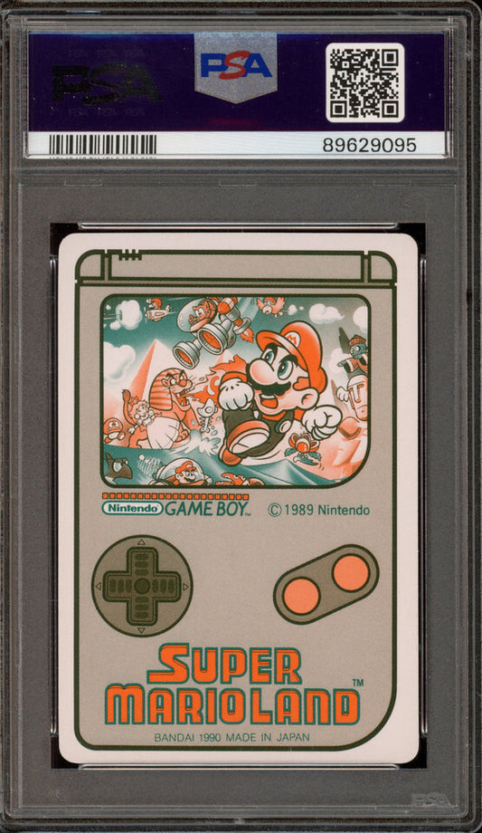1991 Carddass Mario and Roketon Super Mario Land #42 PSA 9 Mint