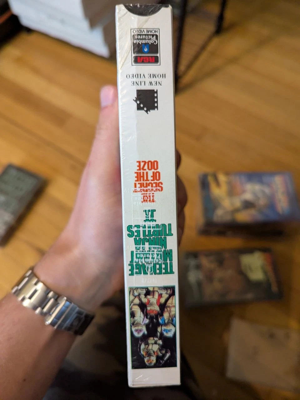 TMNT 2 Ninja Turtles II Cast SEALED VHS Tape Signed Autographed Mint Condition