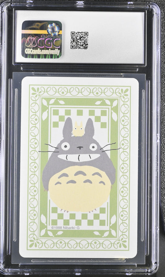 CGC 9 Totoro #J Playing Card Ghibli Playing Card C33