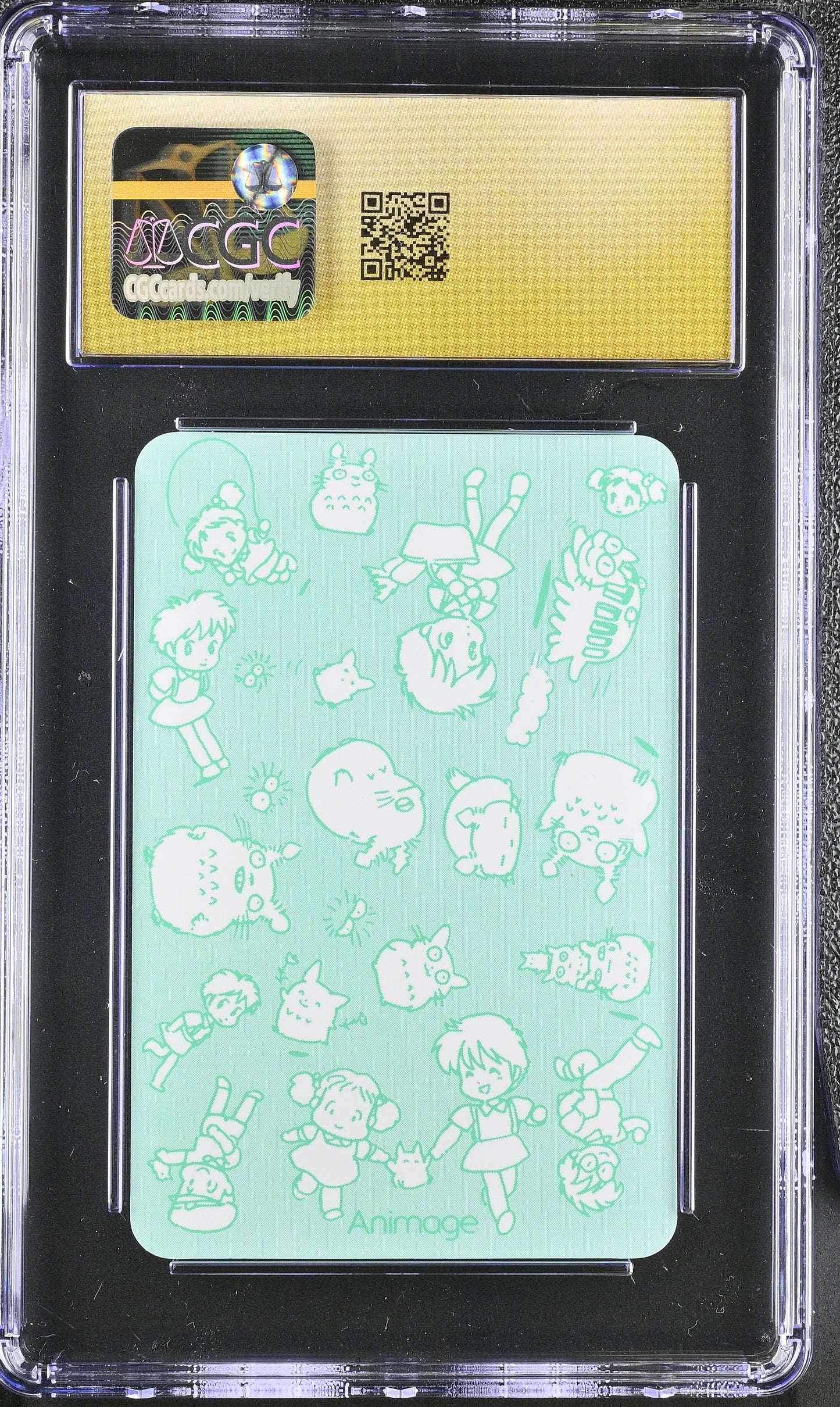 CGC 10 Pristine Totoro Catbus #J Playing Card Ghibli Playing Card C42