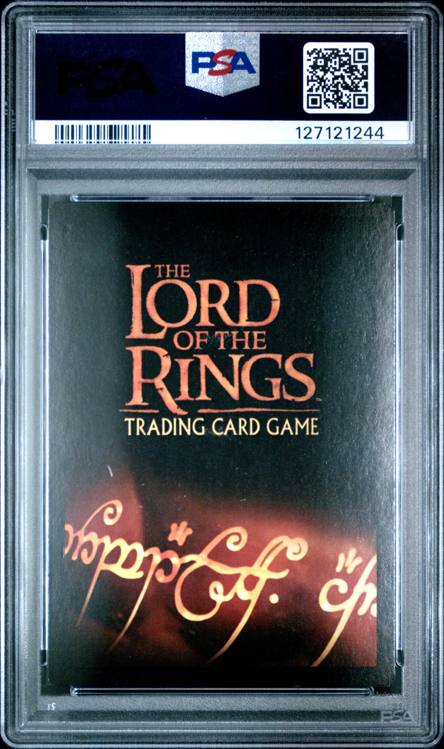 PSA 9 Orthanc Balcony #4U361 Lord of the Rings TCG 2002 Decipher Foil C44