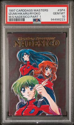 PSA 10 1997 Carddass Masters Nadesico Part 1 Sp4 Izumi/Hikaru/Ryoko | Pop 1
