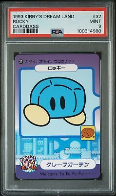 PSA 9 1993 Carddass Kirby'S Dream Land 32 Rocky | Pop 1