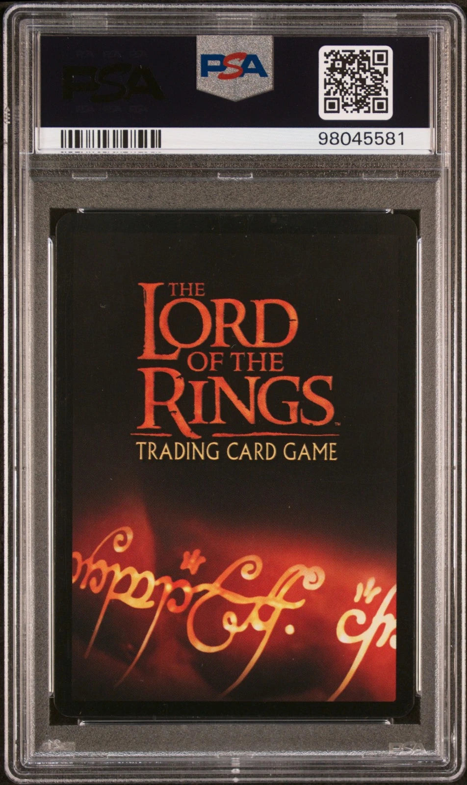 Bruce Hopkins Gamling 5R82 FOIL SIGNED PSA Autograph Lord of the Rings TCG LOTR