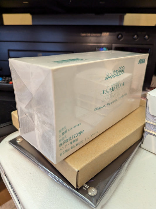 Neon Genesis Evangelion Carddass 1996 Part 1 DOUBLE Sealed Box Bandai Cards