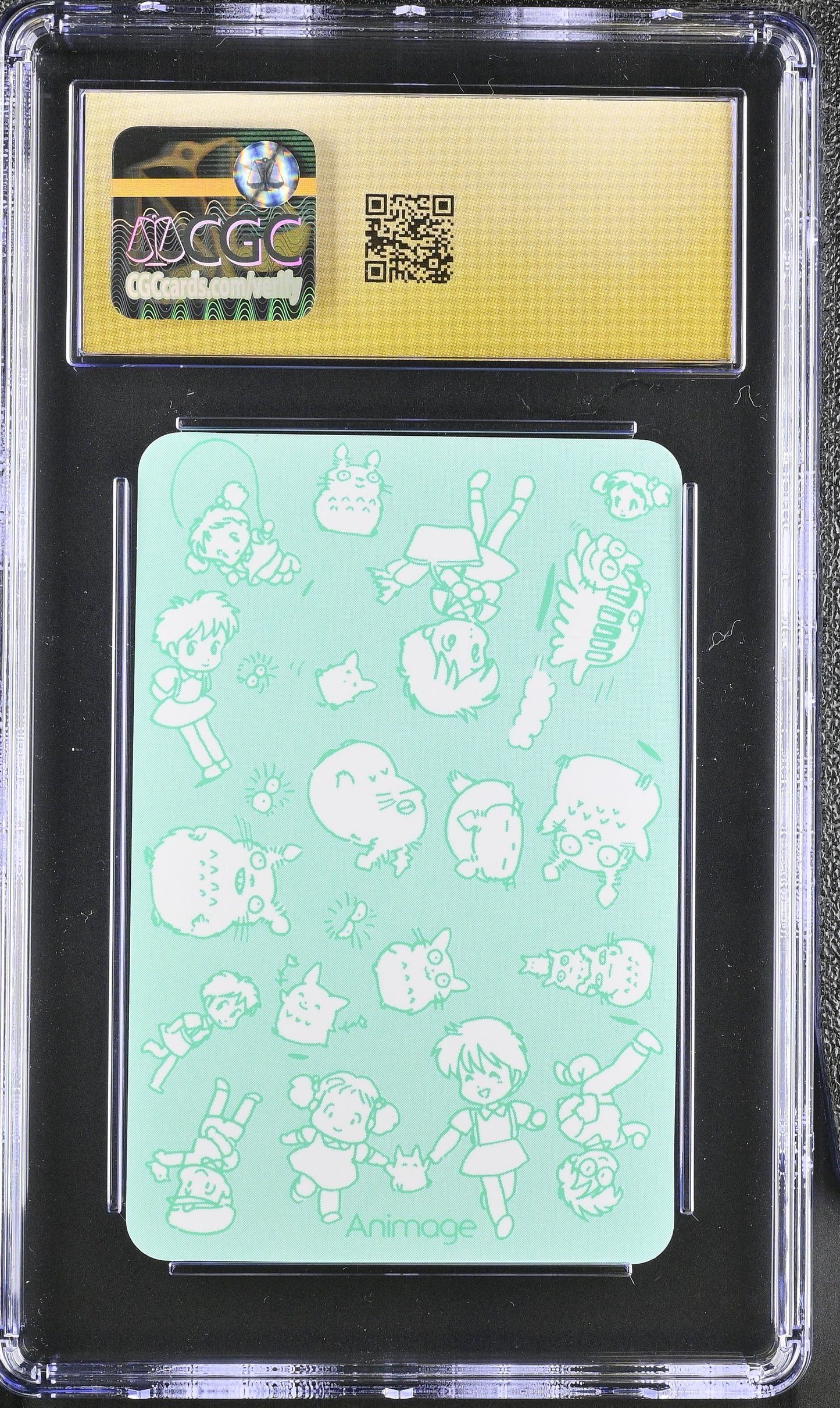 CGC 10 Pristine Totoro #K Playing Card Ghibli Playing Card C43