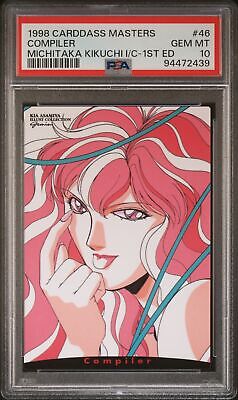 PSA 10 1998 Carddass Masters Kikuchi X Kia Asamiya 46 Compiler
