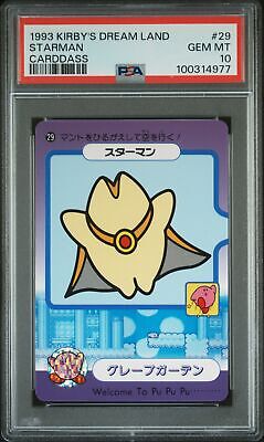 PSA 10 1993 Carddass Kirby'S Dream Land 29 Starman | Pop 1