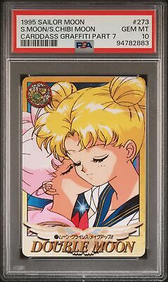 PSA 10 1995 Sailor Moon Carddass Graffiti Part 7 273 Chibi Moon