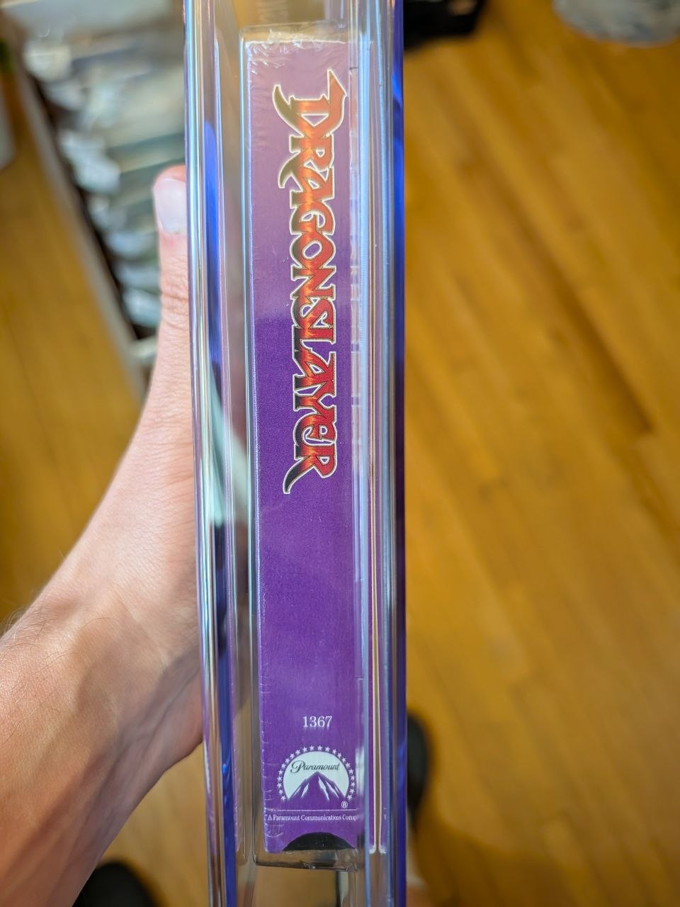 Sealed VHS 9.4 A+ 1992 DragonSlayer Paramount CGC Graded