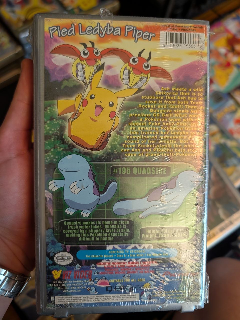 VHS Pokemon Pioneer Snow Rescue Sealed