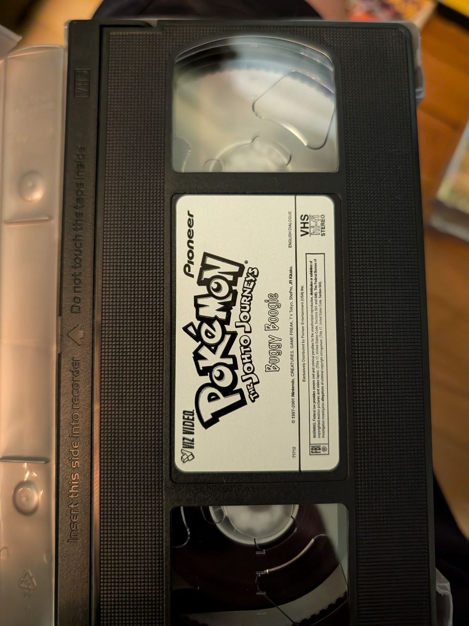 VHS Pokemon Pioneer Buggy Boogie Used - Very Good