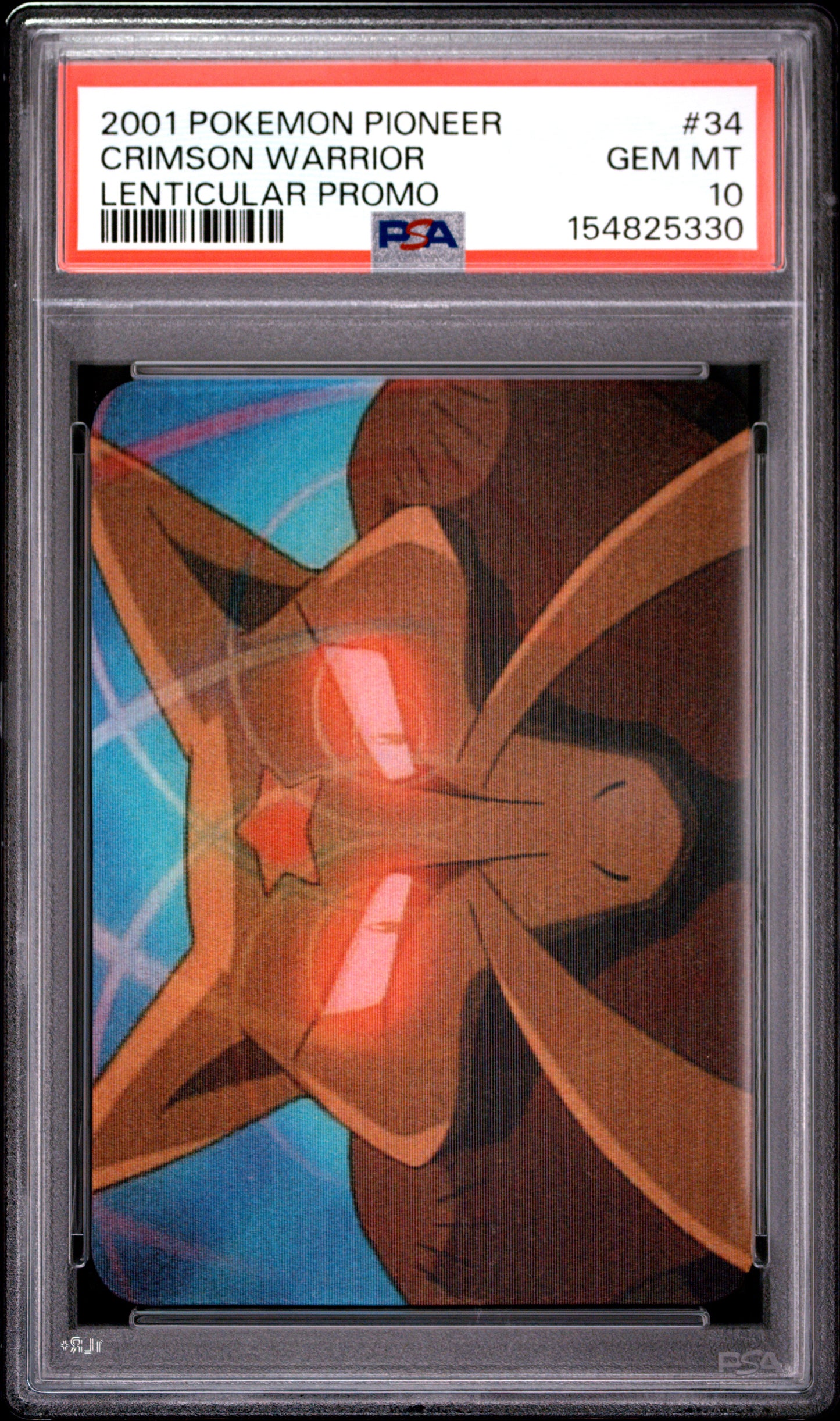 PSA 10 Kadabra Lenticular #34 POP 3 Pokemon Pioneer 2001 Crimson VIZ VHS C30