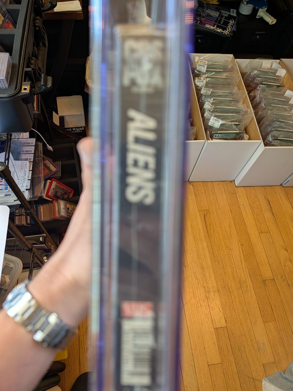 Sealed VHS 9.8 A+ Signed Auto Aliens Sigourney Weaver FOX CGC Graded