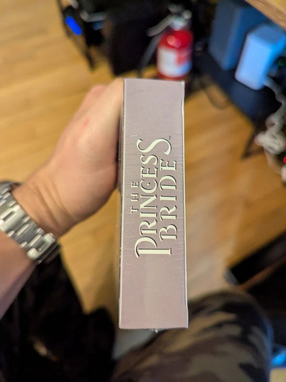 Princess Bride Cary Elwes JSA SEALED VHS Tape Signed Autographed Mint Condition