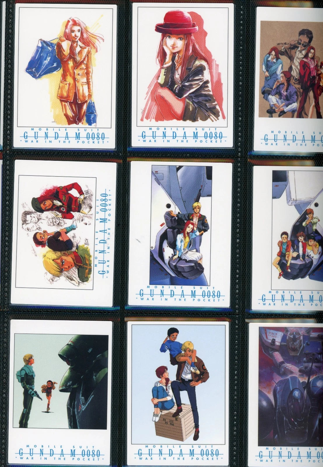 Complete* Gundam Illustration Collection 1999 Carddass Masters Set Non-Foil