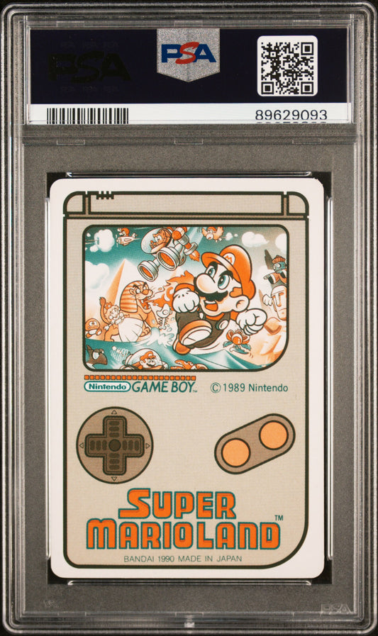 Pop 2 None Higher Mario Torion Yurarin #41 1990 CARDDASS SUPER MARIO LAND PSA