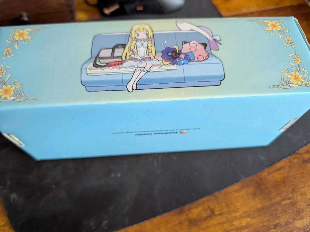 Japanese Pokemon TCG Sun & Moon Special Box Lillie & Cosmog Box & Sleeves