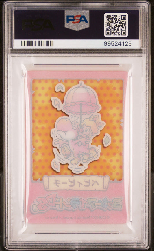 PSA 10 Pop 1 2007 Peach & Yoshi Subarudo Gummy Yoshi's Island DS Graded Card