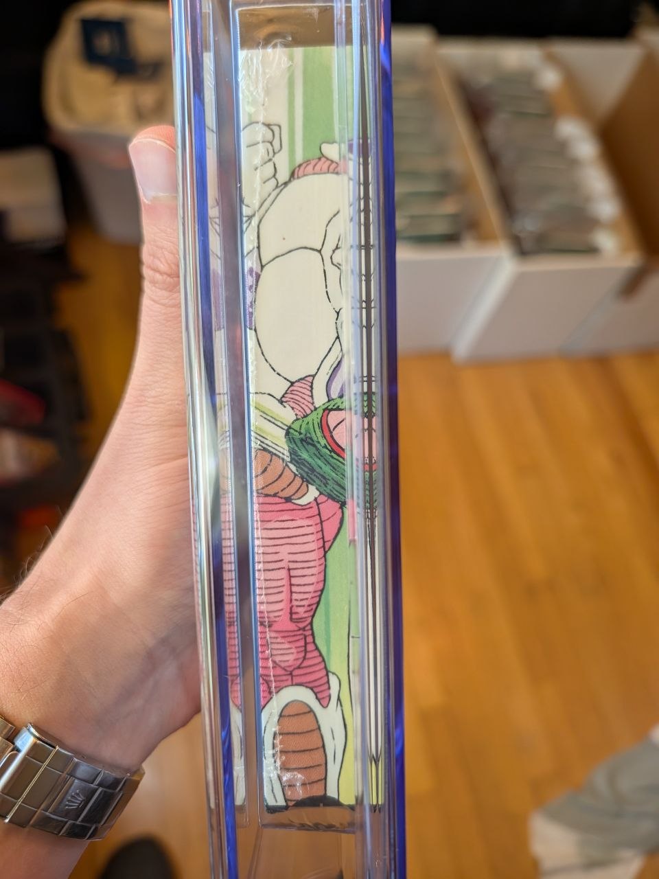 Sealed VHS 9.4 A+ Signed Auto Dragon Ball FUNimation Frieza: Clash CGC Graded