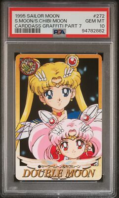 PSA 10 1995 Sailor Moon Carddass Graffiti Part 7 272 Chibi Moon
