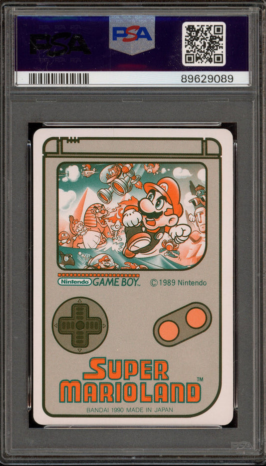 1991 Carddass Fake Princess Daisy Super Mario Land #39 PSA 9 Mint