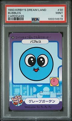 PSA 9 1993 Carddass Kirby'S Dream Land 30 Bubbles | Pop 1