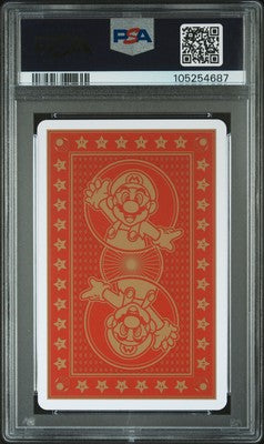 PSA 9 2010 Nintendo Mario Playing Cards Bowser Joker Pop 1