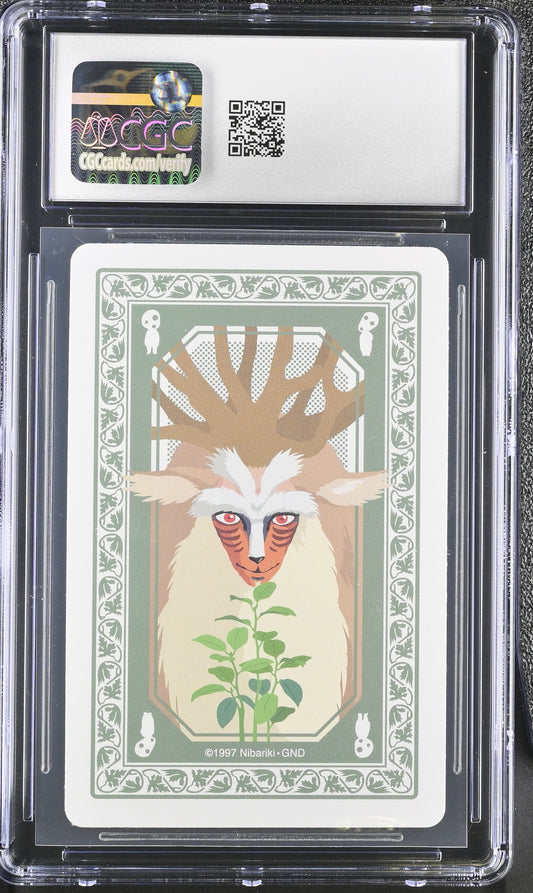 CGC 10 Princess Mononoke #J Playing Card Ghibli Playing Card C31