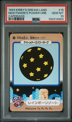 PSA 10 1993 Carddass Kirby'S Dream Land 15 Nightmare'S Power Orb | Pop 1