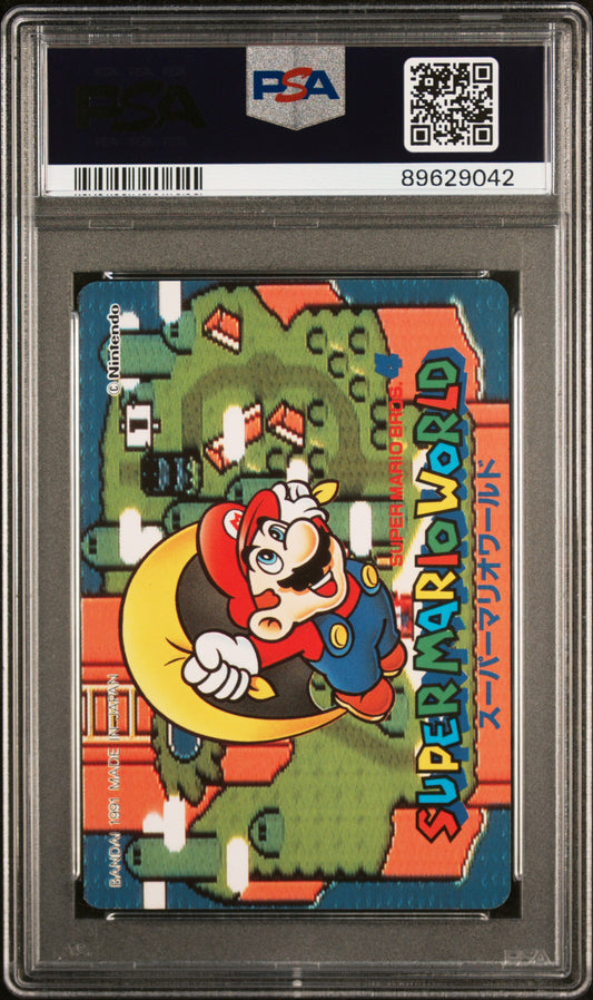 Pop 1 None Higher Magikoopa #30 1991 Carddass Super Mario World Graded PSA