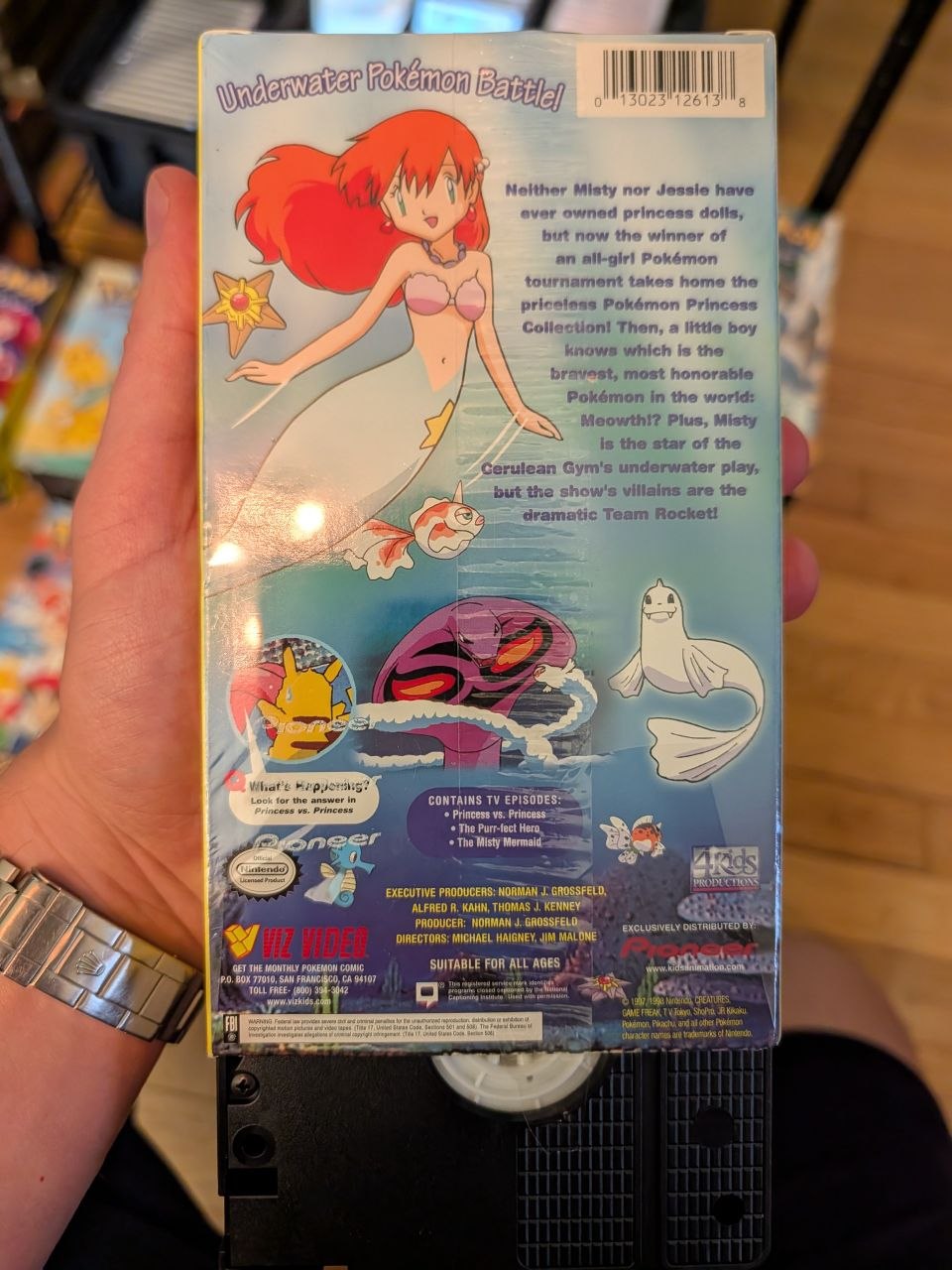 VHS Pokemon Pioneer Our Hero Meowth Used - Very Good