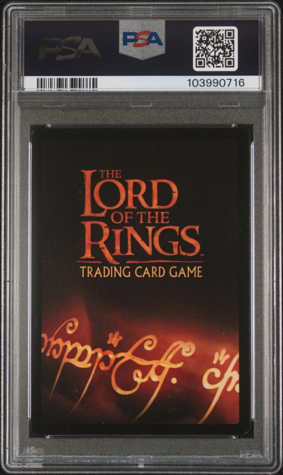 Craig Parker Haldir 5R11 FOIL SIGNED PSA Autograph Lord of the Rings TCG LOTR