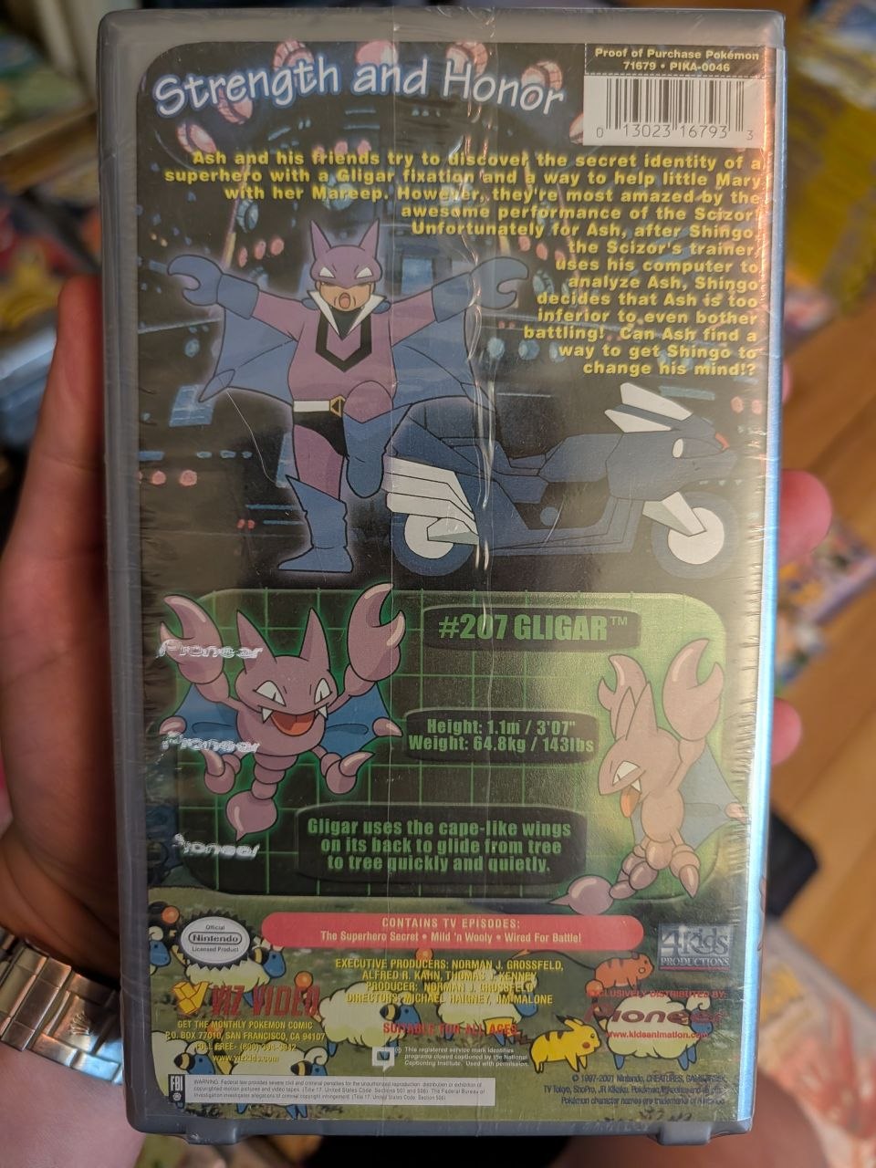 VHS Pokemon Pioneer Crimson Warrior Sealed