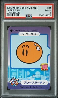 PSA 9 1993 Carddass Kirby'S Dream Land 31 Laser Ball | Pop 1