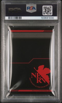 PSA 9 2010 Rei Evangelion X Newtype Playing Cards King