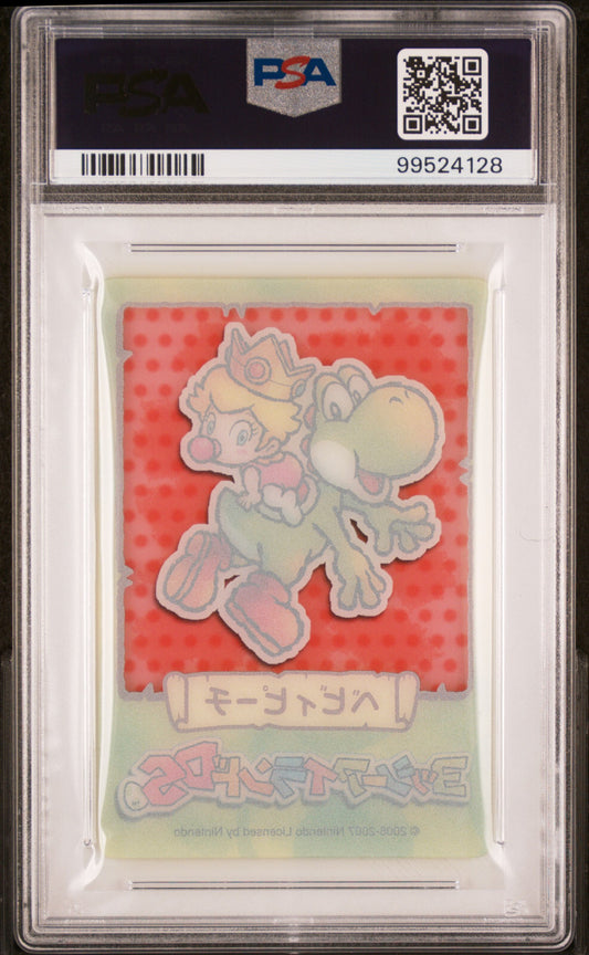 PSA 10 Pop 1 2007 Peach & Yoshi Subarudo Gummy Yoshi's Island DS Graded Card